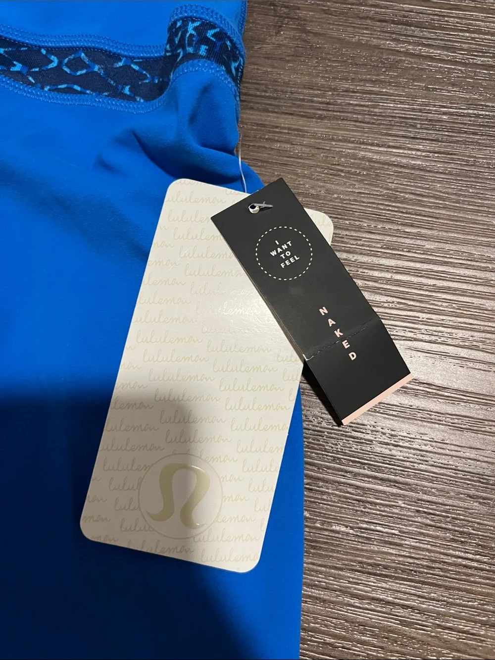 Rare original align first release NWT size 4 blue
